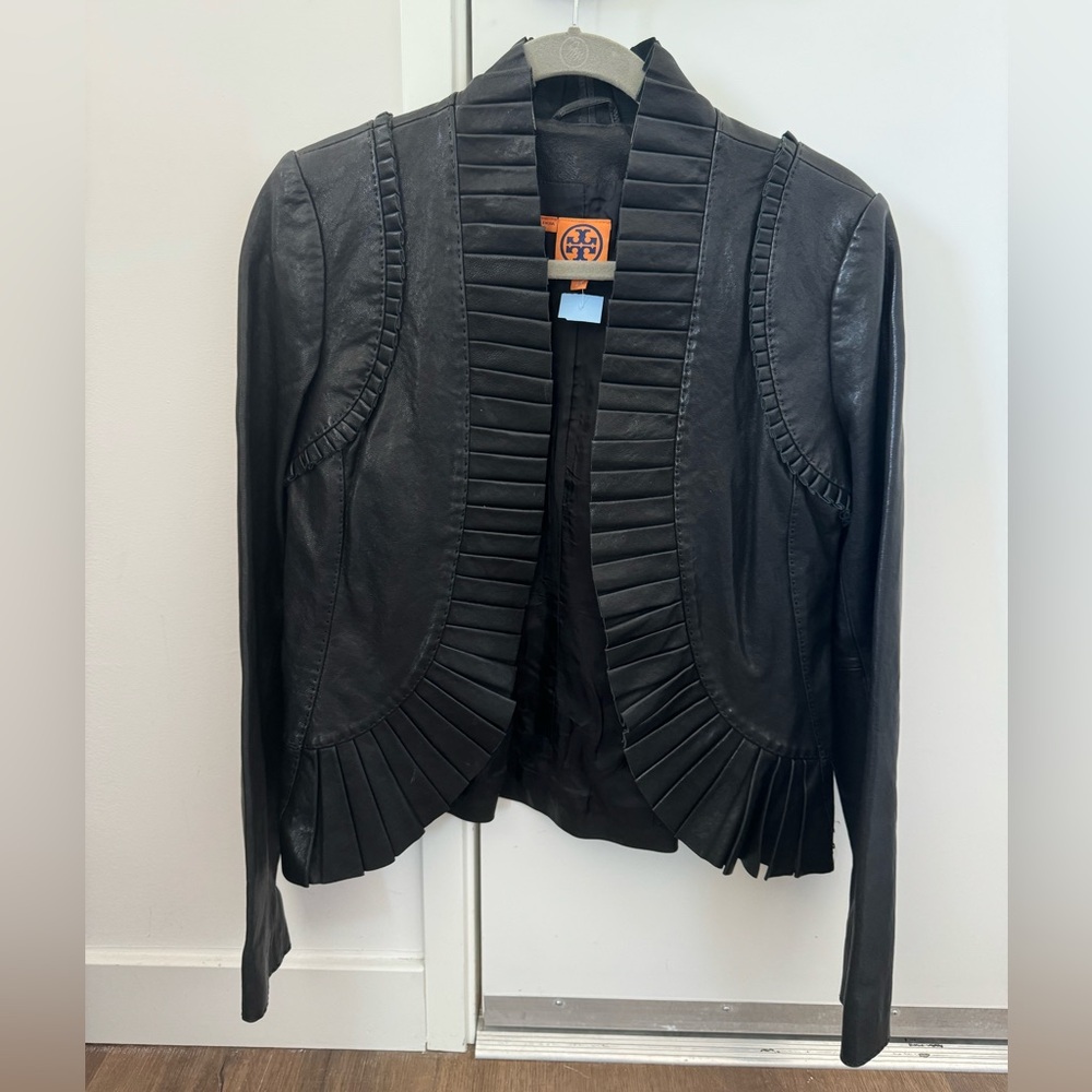 *SOLD* Tory Burch 💯 Leather Jacket
